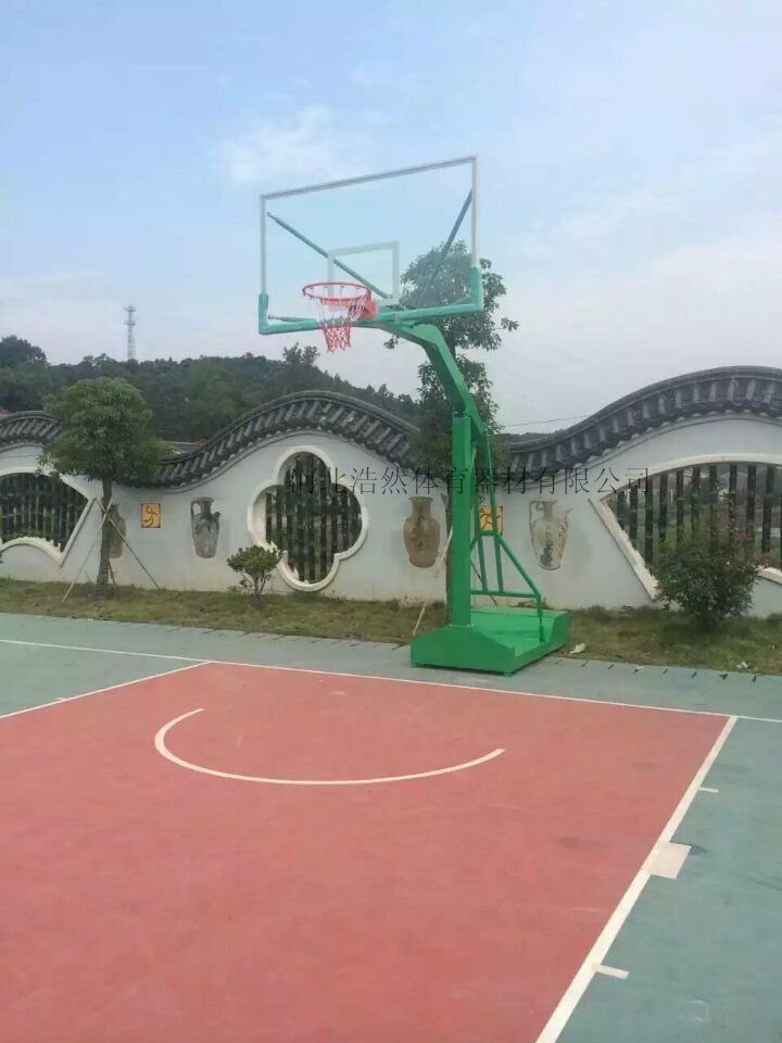 現在用的標準籃球架規格是？